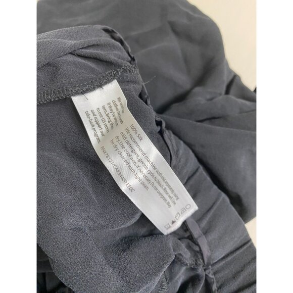 Eileen Fisher Silk Black Women Trouser Pants Size Small Career Minimalist Pullon - Picture 12 of 16